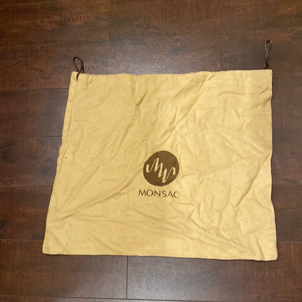 Preowned Monsac Tan Dust Bag